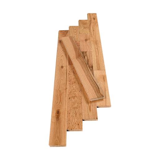 Plancher de bois franc en chêne rouge 3 1/4 po Naturel