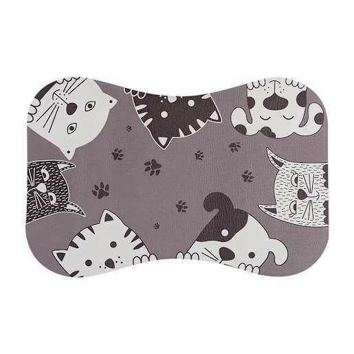 Pet Mat 15 3/4 in. x 23 5/8 in. Grey