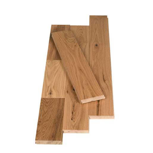 Plancher de bois franc en chêne rouge 4 1/4 po Naturel
