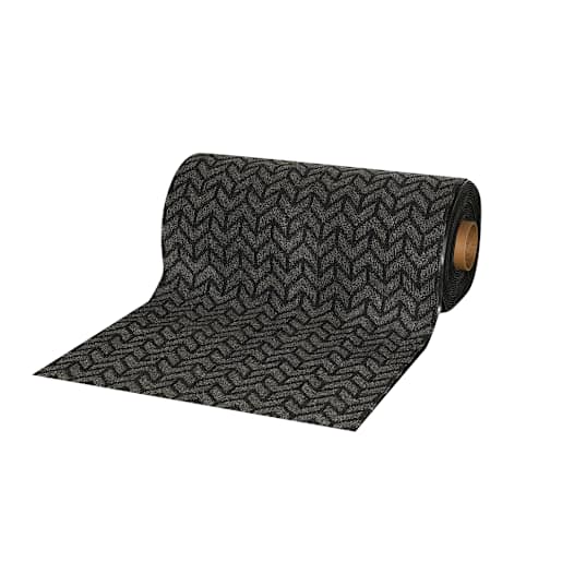 Arko Entrance Carpet Runner 36 in. Light Grey Bulk