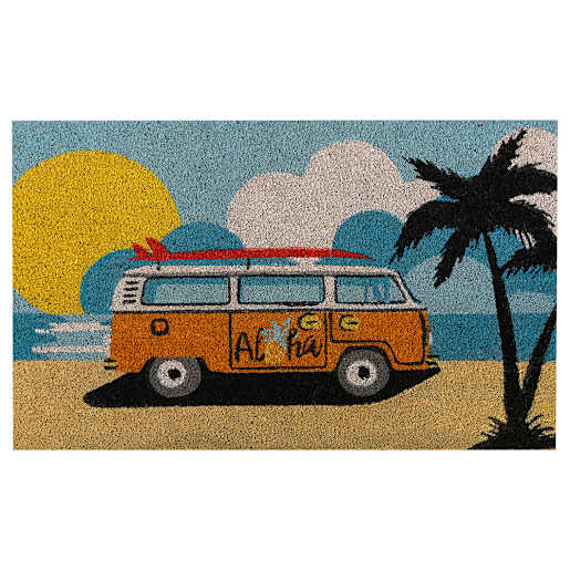 VERTUO Surf Van Exterior Coco Mat 30 in. x 20 in.
