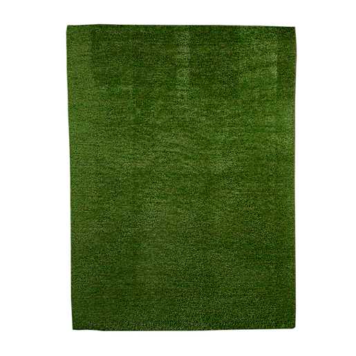 VERTUO De Luxe Lawn Interior and Exterior Carpet 5 ft. x 7 ft. Green