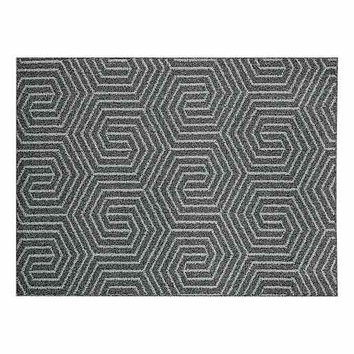 Gema Line Interior Rug 3 ft. x 4 ft. Brushed Iron