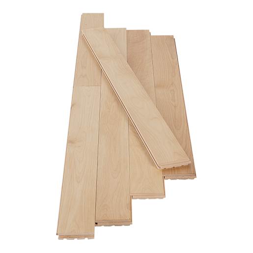 Plancher de bois franc en merisier 3 1/4 po Naturel