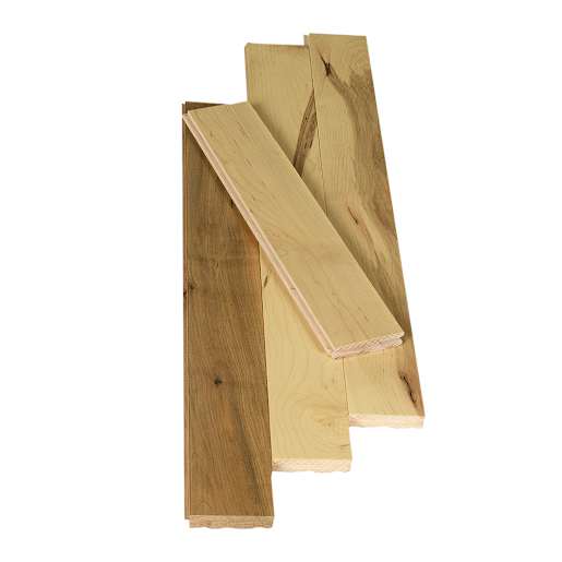 Plancher de bois franc en érable argenté 3 1/4 po Yamaska