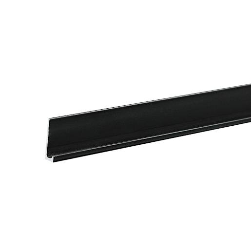 Moulure de finition carrée noire pour panneau mural Wall Impression 106 po