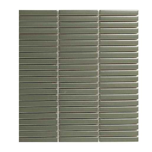 Mosaïque de céramique Olive 11 1/8 po x 12 1/8 po VERTUO