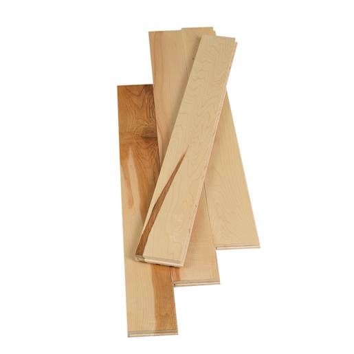 Plancher de bois franc Érable 3 1/4 po Naturel