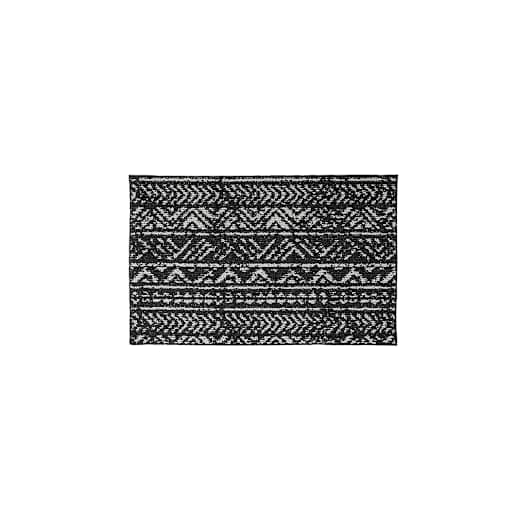Tapis d'intérieur Ankara obscur 2 pi x 3 pi