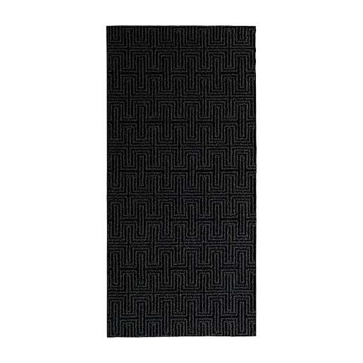 Tapis d'intérieur Warren charbon noir 3 pi x 6 pi