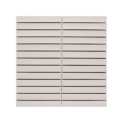 VERTUO Beige Curved Porcelain Mosaic 11 3/4 in. x 11 5/8 in.