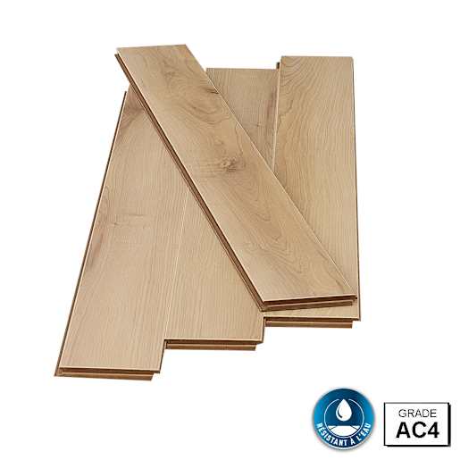 Blond Maple Laminate Flooring 12 mm