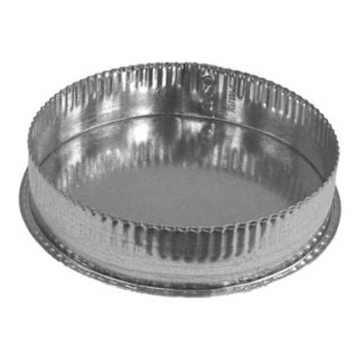 Galvanized Round End Cap 7 in.