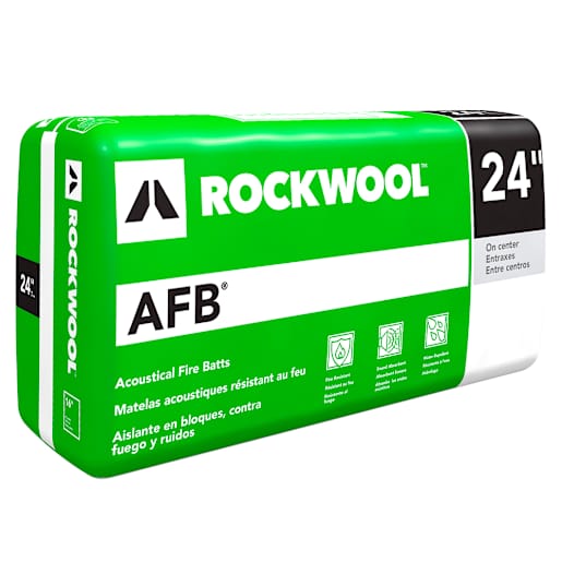 Rockwool AFB Acoustic Insulation 3 in. x 24 in.