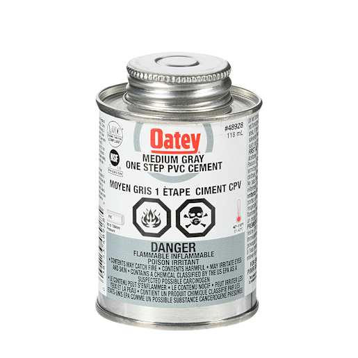 Grey PVC Glue 118 ml