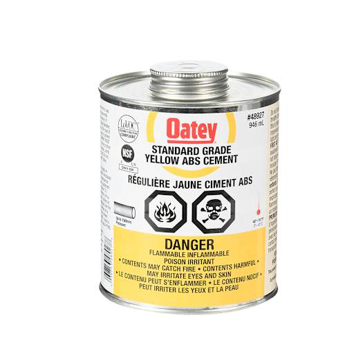 Yellow ABS Std Glue 946 ml