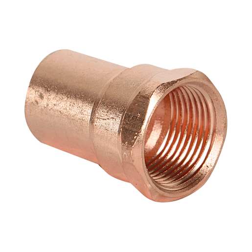 Copper Adapter 3/4 in. SO x 3/4 in. FPT