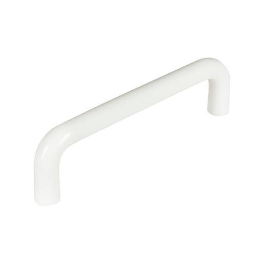 Villeray Plastic Cabinet Handle White 96 mm c/c