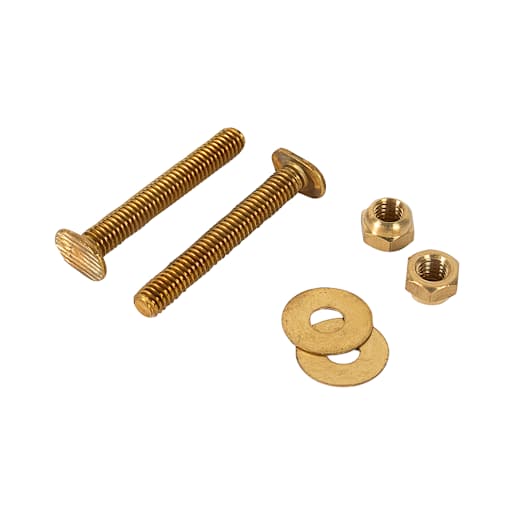 Boulons de toilette 5/16 po x 2 1/4 po Pqt/2