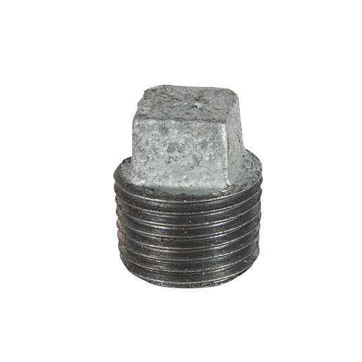 Galvanized Plug - 1/4 in.