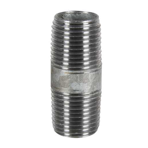 Galvanized Nipple - 3/4 in. x 1-1/2 in.