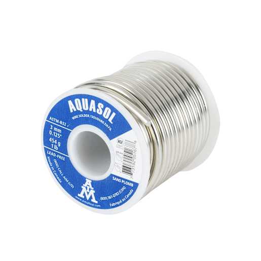 Aquasol Lead-Free Solder - 454 g