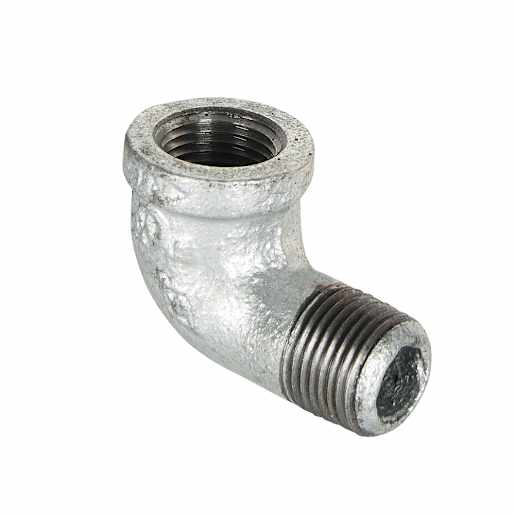 90° Galvanized Elbow - 1/2 in.