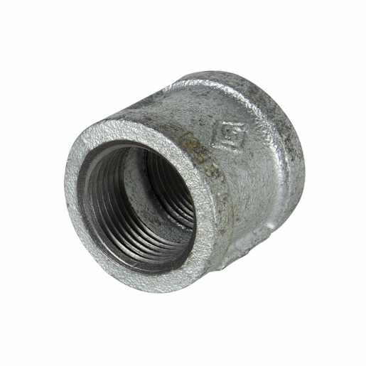 Galvanized Coupling - 1 in.