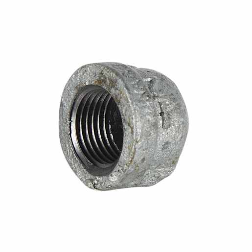 Galvanized Cap - 3/4 in.