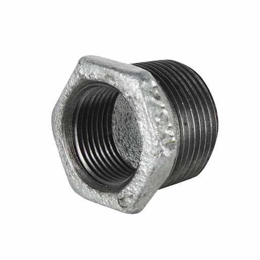 Galvanized Reducer - 1 in x 3/4 in.
