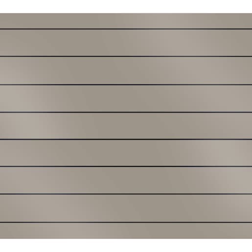 5-1/4 in. Bellara Steel Siding Traditional Finish Stone Grey