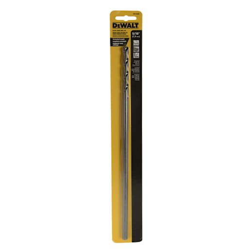 DEWALT Black Oxide Drill Bit - , 5/16 in. x 12 in.