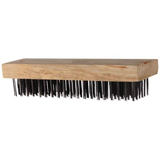 Brosse en acier rectangulaire