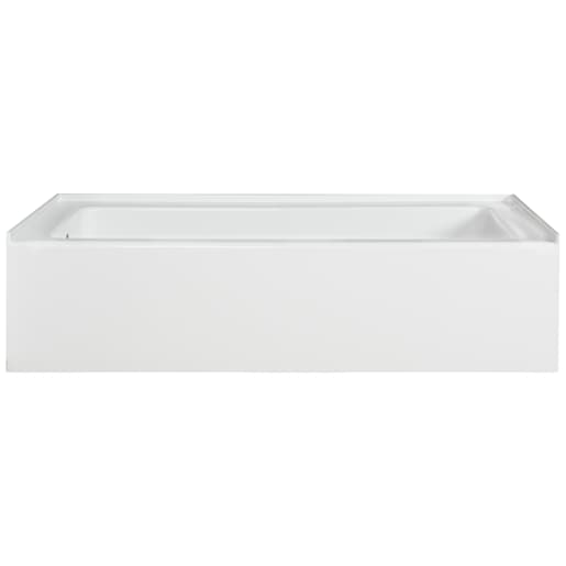 TASSILI Bristol Alcove Bathtub Left-Hand Drain 60 in. x 30 in.