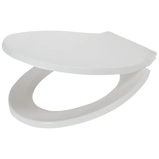 TASSILI Round Slow Close Plastic Toilet Seat