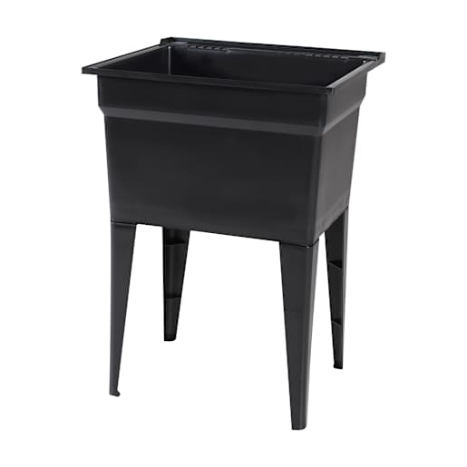Cuve de lavage noire