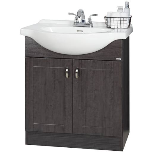 Meuble-lavabo Elsa gris 29 1/2 po TASSILI