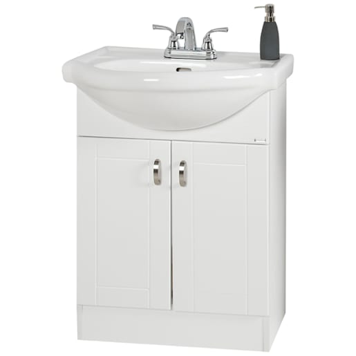 Meuble-lavabo Elsa blanc 23 13/16 po TASSILI