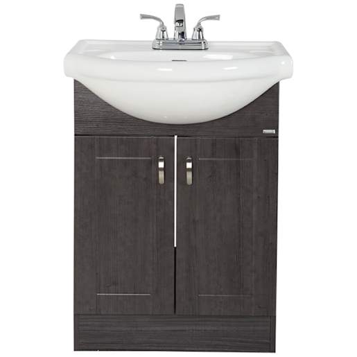 Meuble-lavabo Elsa gris 23 13/16 po TASSILI