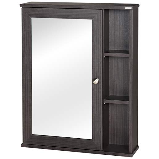 Pharmacie Elsa grise avec miroir 23 5/8 po x 29 1/2 po TASSILI