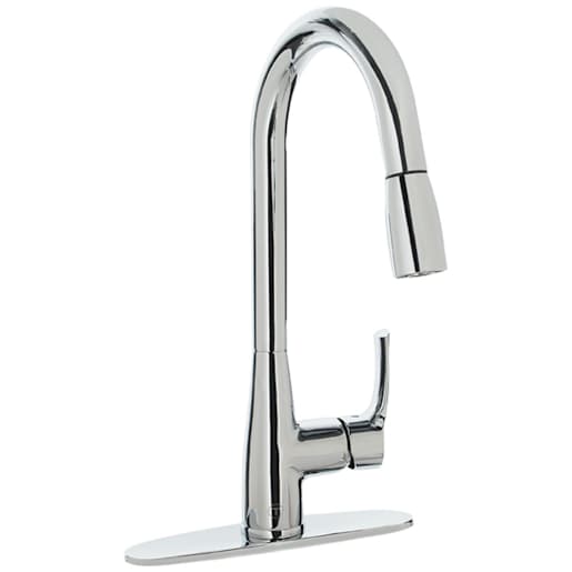 TASSILI Crizia 1-Handle Pull-Out Kitchen Faucet Chrome