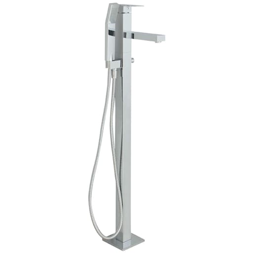 Robinet pour baignoire autoportante avec douchette 1 poignée Tolomeo chrome TASSILI SUPRA
