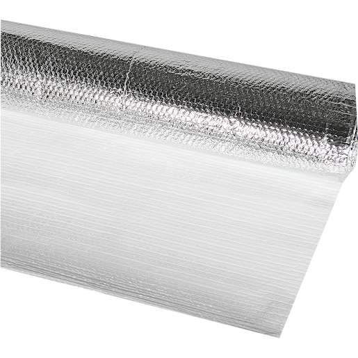 Isolant réfléchissant à bulles M2V aluminium/blanc 4 pi x 125 pi