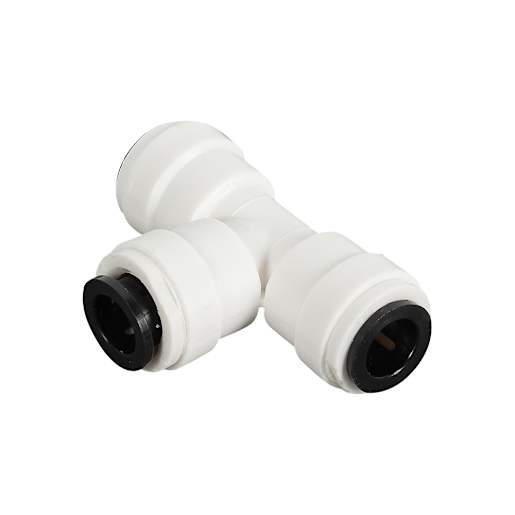 Quick-Connect Tee Coupling , 1/4 in. O.D. x 1/4 in. O.D.