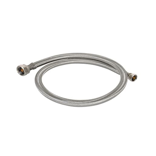NEKTRA Faucet Braided Connector 1/2 in. x 3/8 in. x 30 in.