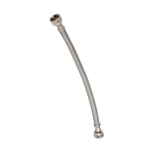 NEKTRA Faucet Braided Connector 1/2 in. X 1/2 in. x 12 in.