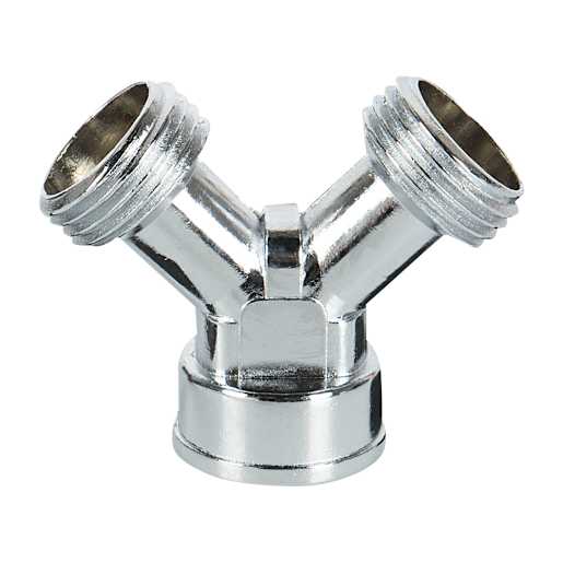 Y Hose Connector 3/4 in. (M x F)