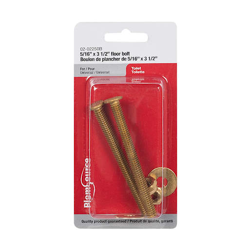Floor Toilet Bolts Pkg/2