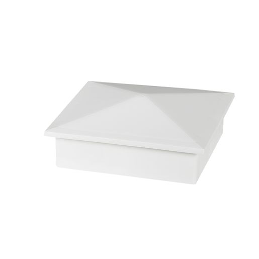 Fence Cap 4 in. X 4 in. White