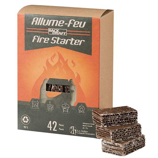 Allume-feu Back Draft Pqt/42
